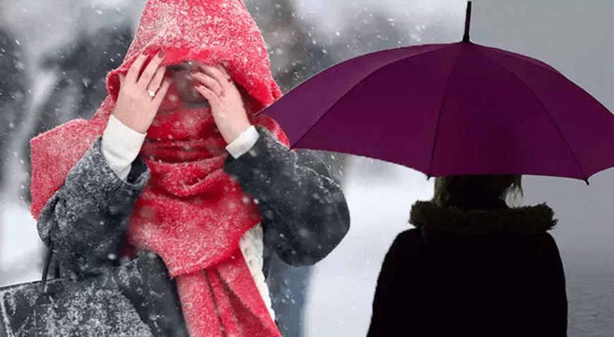 Sıcaklıklar 9 Derece Birden Düşecek Türkiye Soğuk ve Yağışlı Havanın Etkisine Giriyor