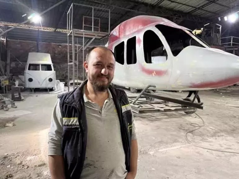 Tekirdağlı Kaportacı Hayalini Gerçeğe Dönüştürdü